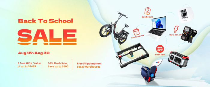 GearBerry Coupon Code - Back to School Sale